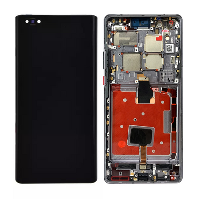 [ORI][With Frame] HUAWEI Mate 40 Pro+ (NOP-AN00) - AMOLED LCD Touch Digitize Glass Replacement Screen Assembly - Polar Tech Australia