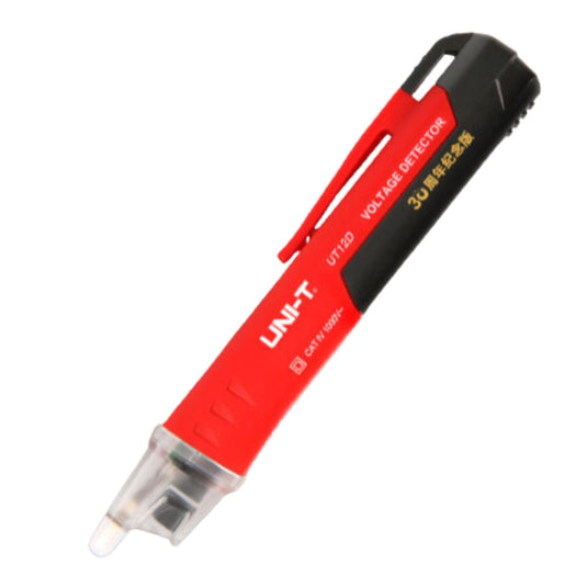 [UT12D] UNI-T AC Voltage Tester Detector Non-contact Indicator Pencil Stick 12V-1000V Electric Power LED Light Sensor Meter