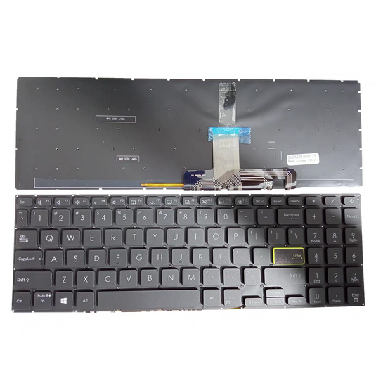 Asus Vivobook S14 S15 X521 V5100E X521FL S5600F S533F Keyboard With Backlit US Layout