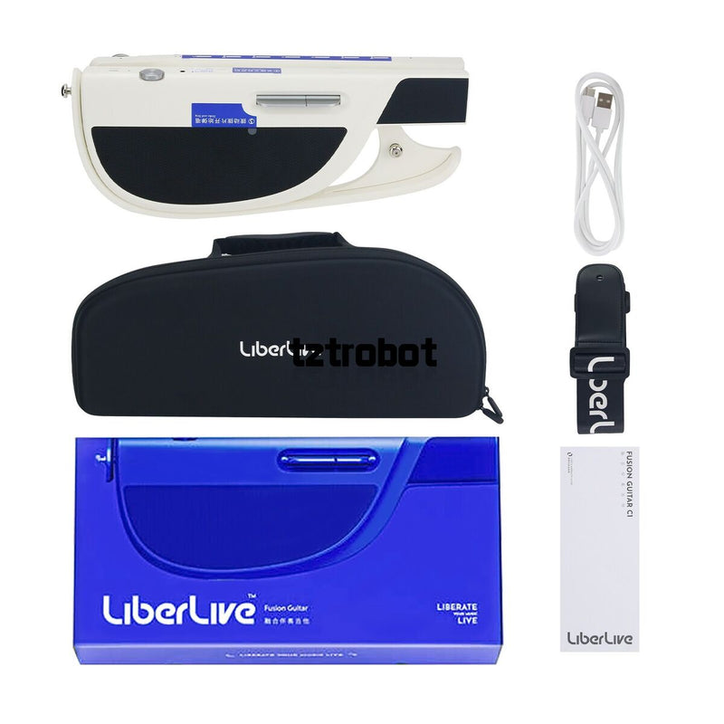 Cargue la imagen en el visor de la galería, LiberLive C1 Foldable Portable Stringless Smart Easy Guitar
