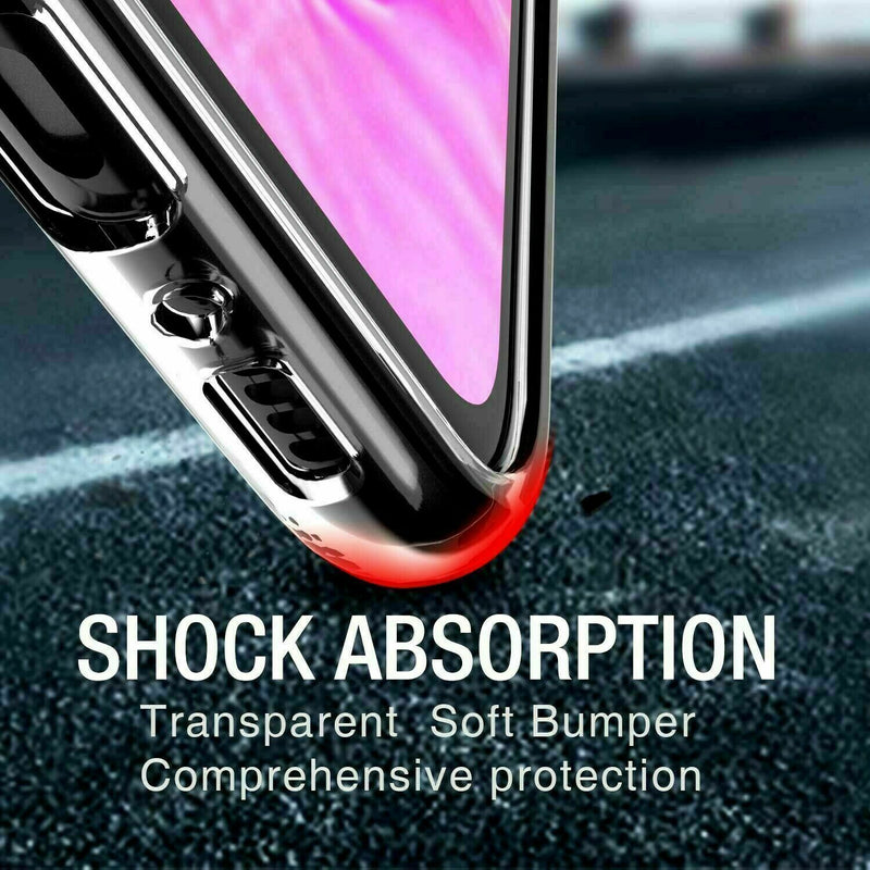 Cargue la imagen en el visor de la galería, Motorola Moto E6i - AirPillow Cushion Transparent Soft Clear TPU Protective Case
