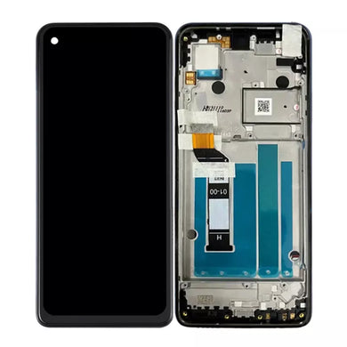 [With Frame] Motorola Moto G41 - AMOLED LCD Touch Screen Display Digitizer Assembly