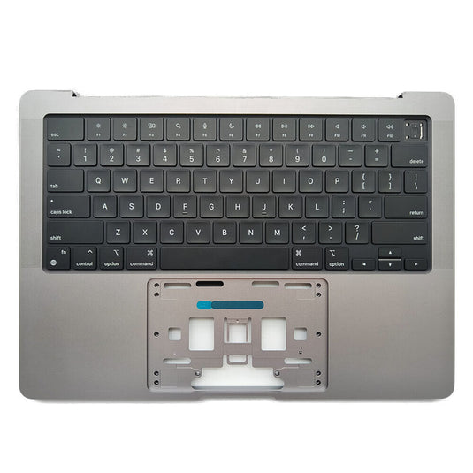 MacBook Pro 14" A2442 (Year 2021) & A2779 (Year 2023) - Keyboard With Frame Housing Palmrest US Layout Assembly - Polar Tech Australia