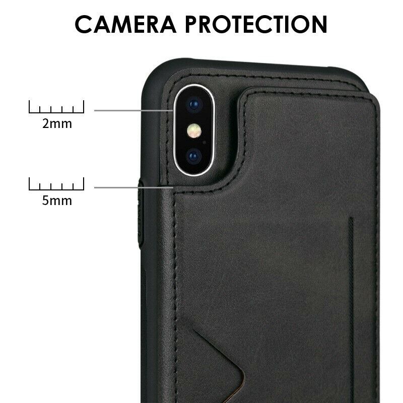 Chargez l&#39;image dans la visionneuse de la galerie, [Built-in Card Slot] Hanman Mika Leather Case For Apple iPhone 15 &amp; 15 Plus &amp; 15 Pro &amp; 15 Pro Max - Polar Tech Australia
