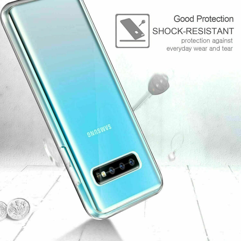 Cargue la imagen en el visor de la galería, Motorola Moto E6i - AirPillow Cushion Transparent Soft Clear TPU Protective Case
