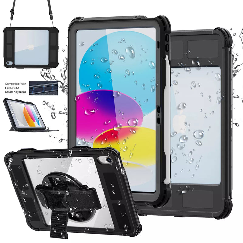 Load image into Gallery viewer, [Shellbox Series] Apple iPad 10th 2022 10.9&quot; - Waterproof Heavy Duty Lifeproof Style Case
