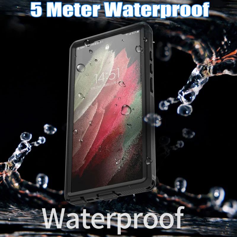 Cargue la imagen en el visor de la galería, [Magsafe Compatible] [Mars Series] Samsung Galaxy S24 Ultra (SM-S928) - Shellbox Full Covered Waterproof Heavy Duty Tough Armor Case
