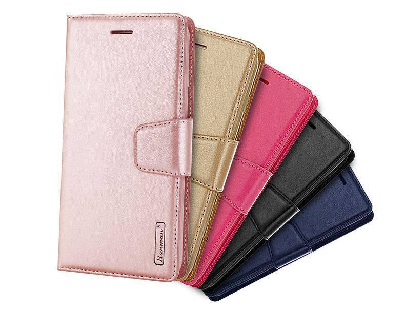 Cargue la imagen en el visor de la galería, Samsung Galaxy J2 Pro / J5 Pro/ J7 Pro/ J810 Hanman Premium Quality Flip Wallet Leather Case - Polar Tech Australia

