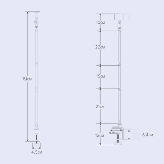 Thetree Microphone Boom Arm Stand