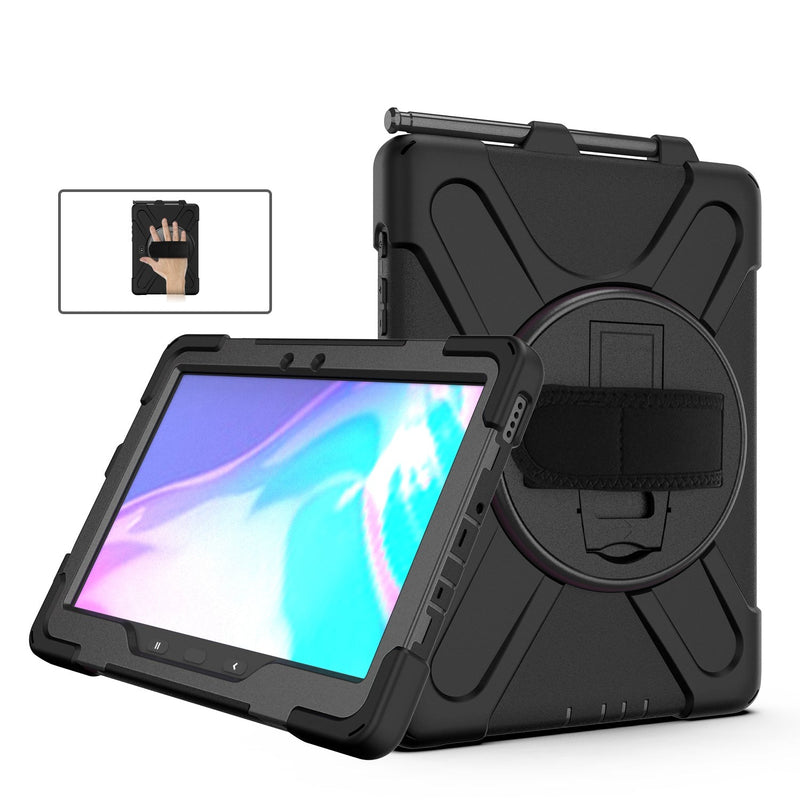 Load image into Gallery viewer, Samsung Galaxy Tab Active Pro 10.1&quot; 2019 (T540/T545) Heavy Duty 360 Degree Rotate Stand Hand Strap Case - Polar Tech Australia
