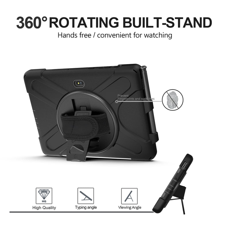 Load image into Gallery viewer, Samsung Galaxy Tab Active Pro 10.1&quot; 2019 (T540/T545) Heavy Duty 360 Degree Rotate Stand Hand Strap Case - Polar Tech Australia
