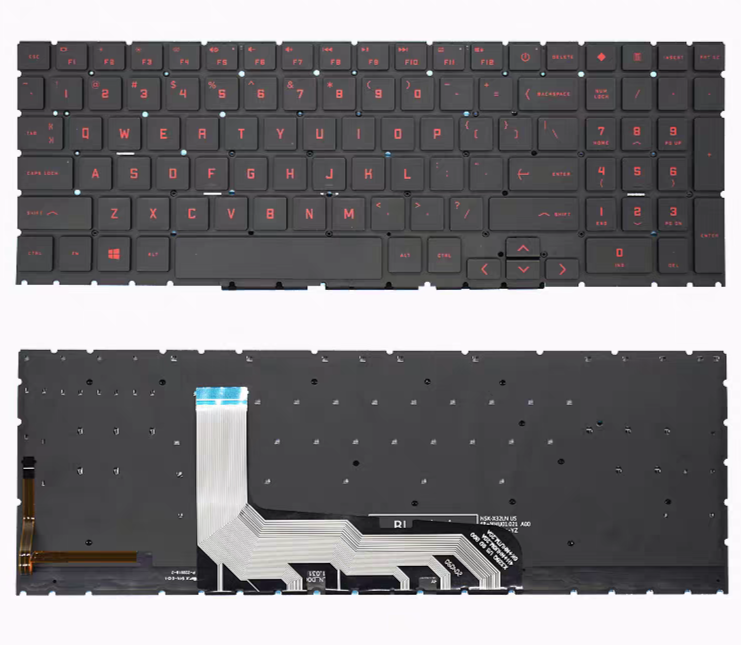 Cargue la imagen en el visor de la galería, HP Omen 15-EK 15-EK0020CA 15-EN 15-EN1013DX Keyboard US layout - Polar Tech Australia
