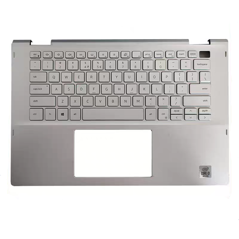 Chargez l&#39;image dans la visionneuse de la galerie, Dell Inspiron 5400 5490 5498 2 in 1 Laptop Replacement Palmrest Frame Keyboard Flex US Layout - Polar Tech Australia
