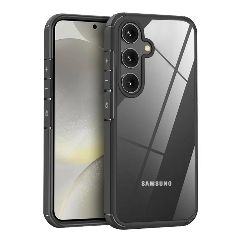 Cargue la imagen en el visor de la galería, Samsung Galaxy A06 4G (A065) - Clear HD Rigid Anti-Fringerprint Acrylic Heavy Duty Drop Proof Case
