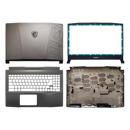 MSI Pulse 15 813V MS-1585 - Laptop LCD Back Cover Palmrest Keyboard Housing Bottom Cover