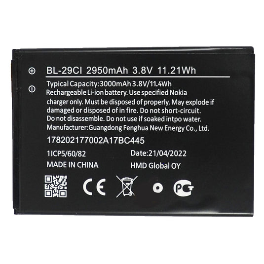 [BL-30CH & BL-29CI] Nokia C02 Replacement Battery