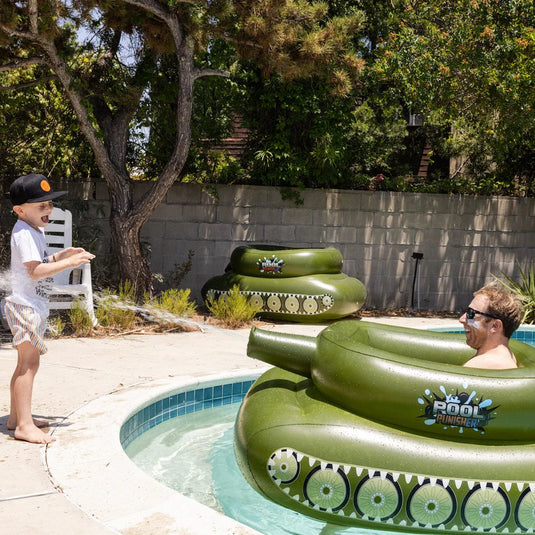 Pool Punisher Inflatable Toy Tank: Unleash Aquatic Mayhem