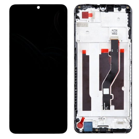 [With Frame] Original ZTE Blade A72 LCD Touch Digitizer Display Screen Assembly - Polar Tech Australia