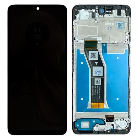 [With Frame] Motorola Moto G04 LCD & Touch Digitizer Display Screen Assembly - Polar Tech Australia