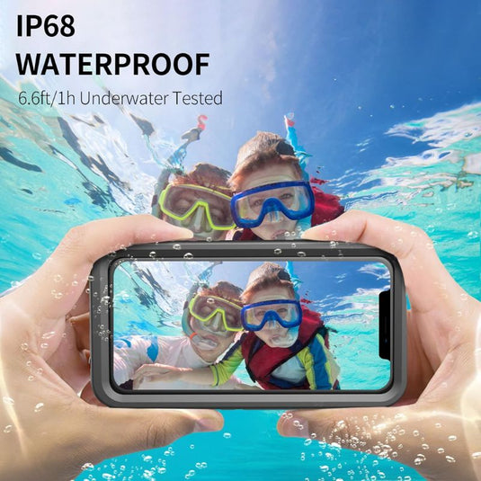 [FS Series] Apple iPhone XR - Redpepper Full Covered Waterproof Heavy Duty Tough Armor Case