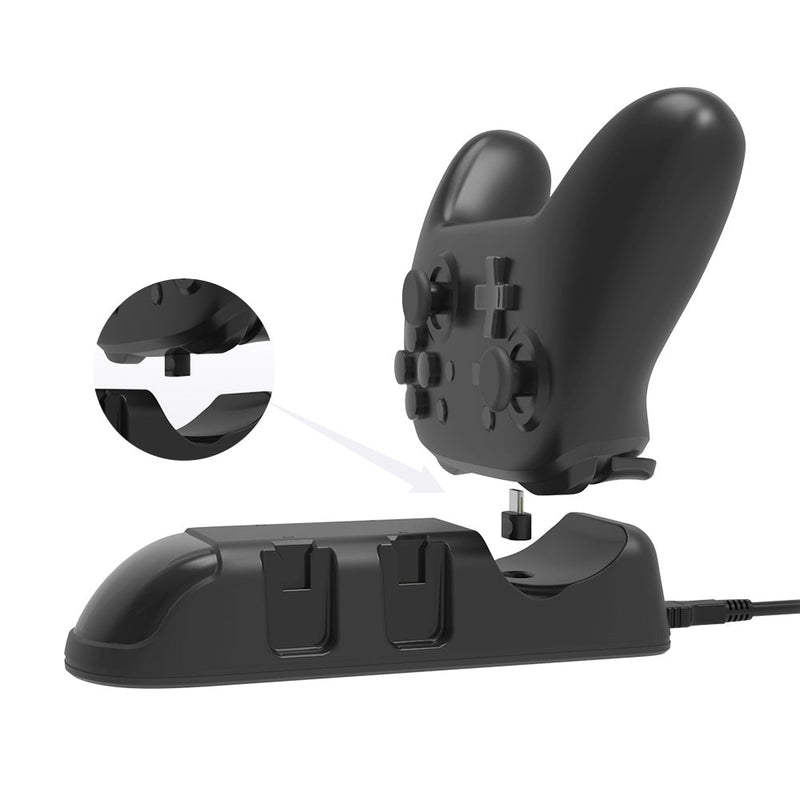 Cargue la imagen en el visor de la galería, Nintendo Switch Joy-con/Pro Controller 5 in 1 Smart Charging Stand - Game Gear Hub
