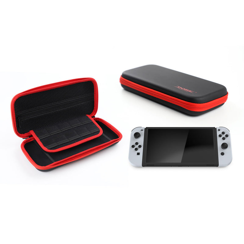 Cargue la imagen en el visor de la galería, Nintendo Switch OLED - Portable Scratch-proof EVA Carrying Case Bag Box with Zipper - Game Gear Hub
