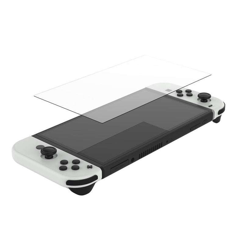 Cargue la imagen en el visor de la galería, Nintendo Switch OLED 2Pcs Anti-fingerprint Film 9H Tempered Glass Screen Protector - Game Gear Hub
