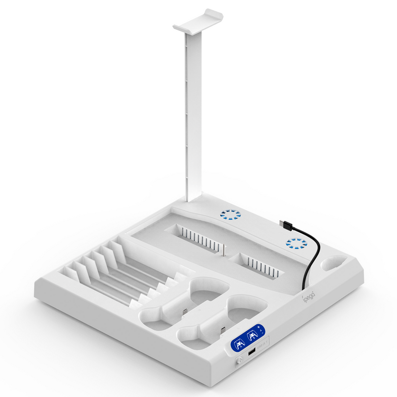 Cargue la imagen en el visor de la galería, Sony PlayStation P5 Slim &amp; P5 - Multi Functional Dock Station Holder - Polar Tech Australia
