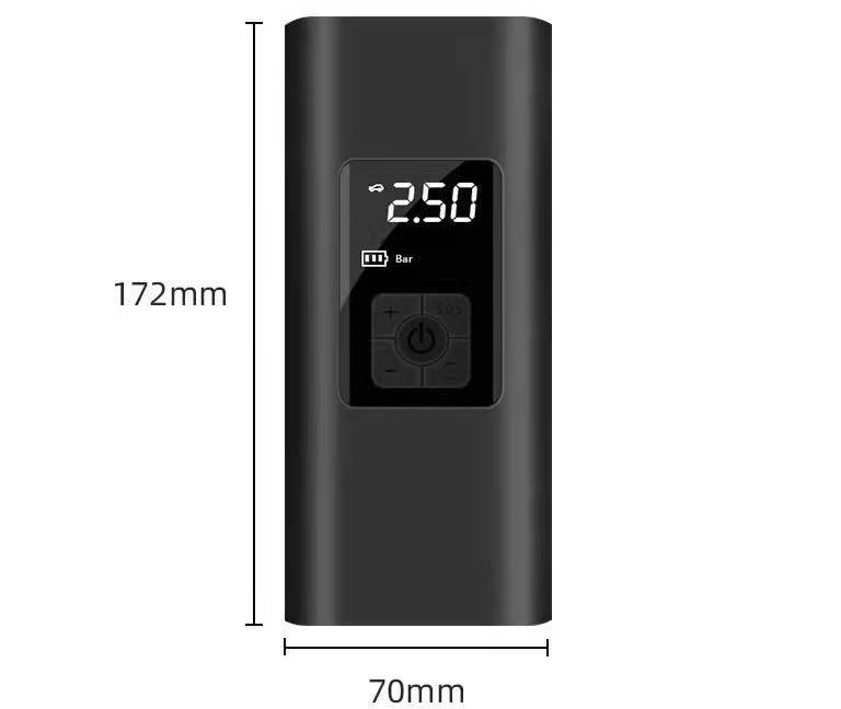 Cargue la imagen en el visor de la galería, 2 in 1 Wireless Electric Portable Mini Smart Air Pump Air Compressor Inflator &amp; Power Bank - Polar Tech Australia
