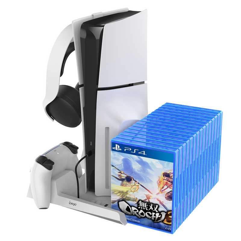 Chargez l&#39;image dans la visionneuse de la galerie, Sony PlayStation PS5 &amp; P5 Slim - All-in-one Multifunctional Dock Charger Station Holder - Polar Tech Australia
