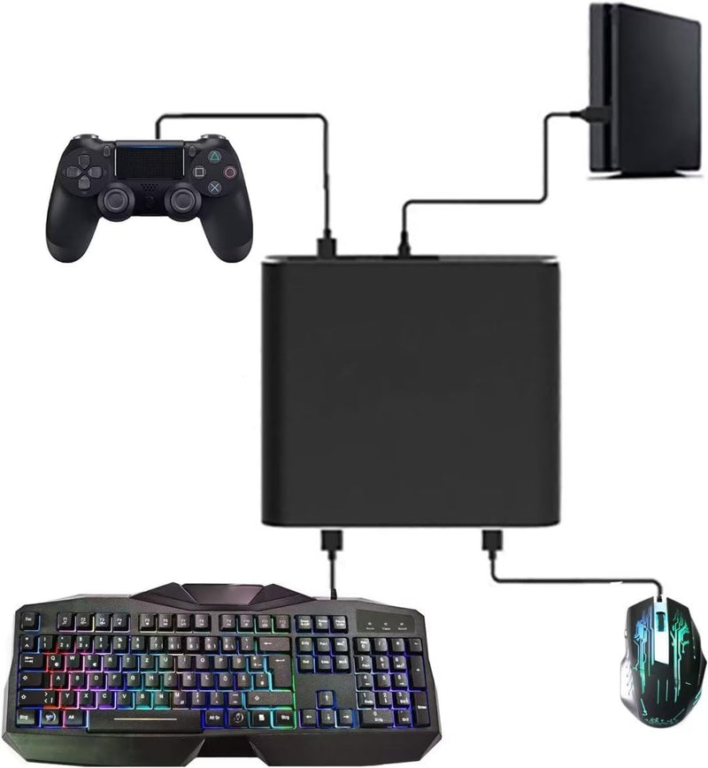 Cargue la imagen en el visor de la galería, Xbox One PS4 &amp; Switch JYS Keyboard Mouse Wired Converter Adapter - Polar Tech Australia
