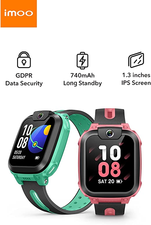 Load image into Gallery viewer, [Z1][4G Version][Red] IMOO Kid Samrt Watch Video and Call &amp; GPS Tracking &amp; Water Resistant - Polar Tech Australia
