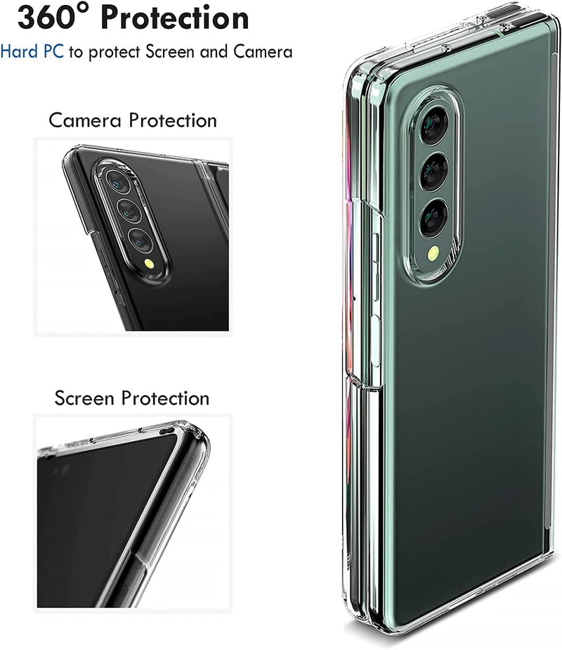 Chargez l&#39;image dans la visionneuse de la galerie, Samsung Galaxy Fold 3 (SM-F926) SPACE Transparent Rugged Clear Shockproof Case Cover - Polar Tech Australia
