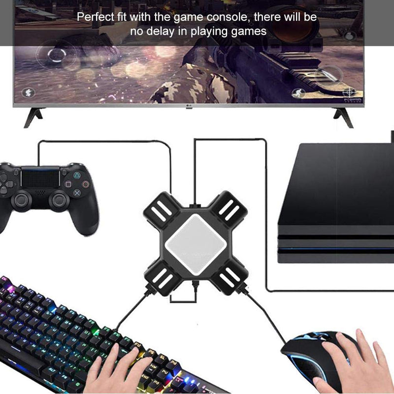 Cargue la imagen en el visor de la galería, Switch Xbox One PS4 PS3 KX Keyboard and Mouse Adapter Controller Converter - Game Gear Hub
