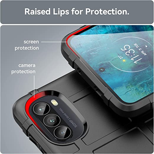 Motorola G52/G82/G71s Military Rugged Shield Heavy Duty Drop Proof Case - Polar Tech Australia