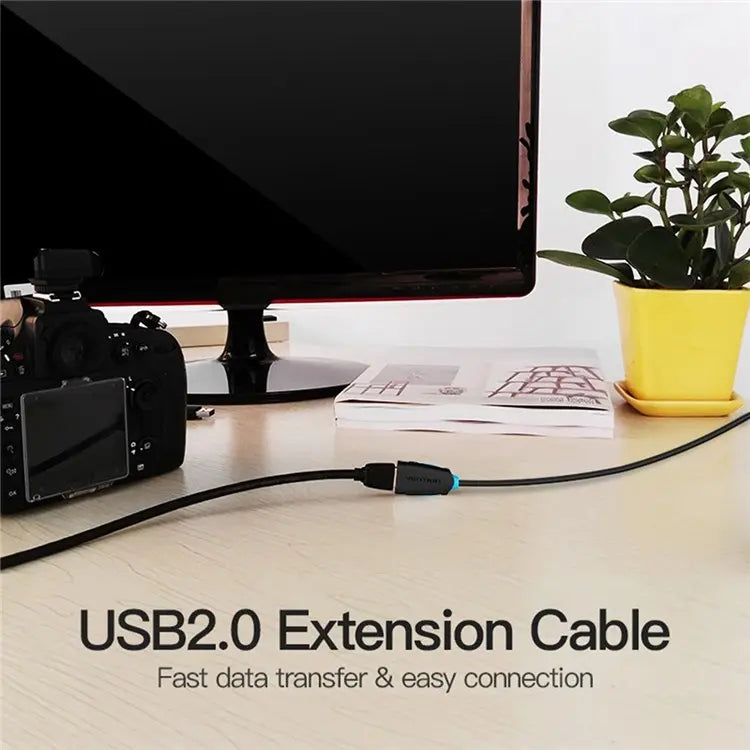 Cargue la imagen en el visor de la galería, Xbox One PC VENTION CBCBI Gold Plated USB 2.0 Extension Data Cable - Polar Tech Australia
