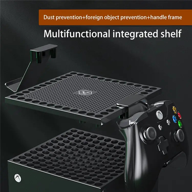 Load image into Gallery viewer, Xbox Series X Host Multifunction Heat Dissipation Dust Cover Game Controller Hanger Headphone Holder Bracket - Polar Tech Australia
