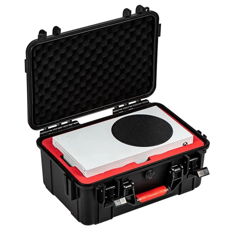 Cargue la imagen en el visor de la galería, Xbox Series S Portable Heavy Duty Anti-Shock Storage Box Waterproof Carrying Box Suitcase - Polar Tech Australia
