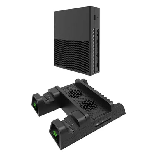 Xbox One X / S Cooling Stand with Dual Controller Charging Dock - Game Gear Hub