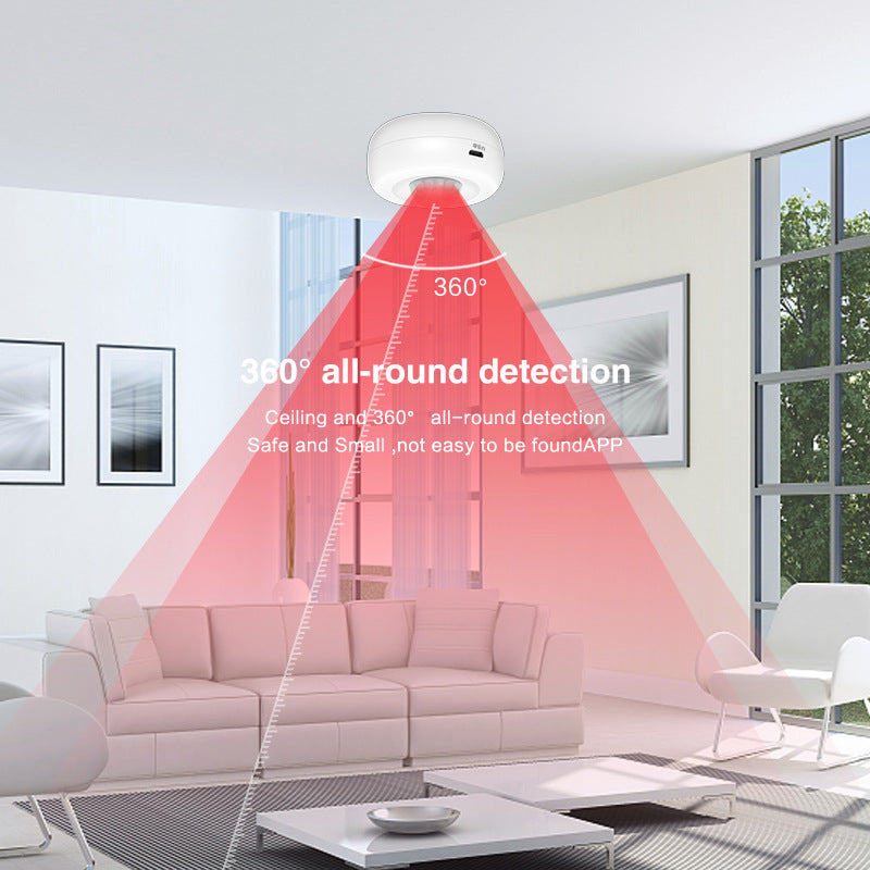 Load image into Gallery viewer, [TUYA Smart Home] Battery &amp; Wired Powdered 360 Degree WIFI Infrared Detector PIR Motion Detect Sensor Smart Home Security - Polar Tech Australia
