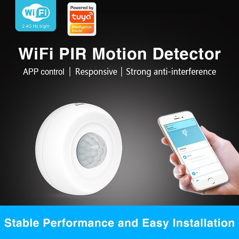 Load image into Gallery viewer, [TUYA Smart Home] Battery &amp; Wired Powdered 360 Degree WIFI Infrared Detector PIR Motion Detect Sensor Smart Home Security - Polar Tech Australia
