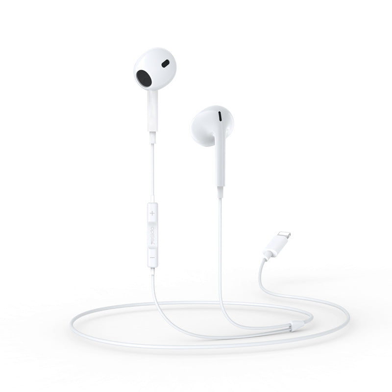 Chargez l&#39;image dans la visionneuse de la galerie, [YH34 &amp; YH37][Lightning Port] Heavy Bass Yesido Wired Earphone Headset Headphone With Mic For Apple iPhone / iPad - Polar Tech Australia
