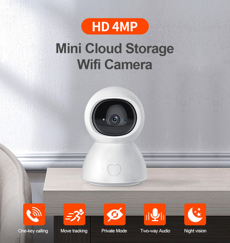 Cargue la imagen en el visor de la galería, [TUYA Smart Home][Support Dual 2.5GHz/5GHz Band WIFI] Full HD 4MP Wireless WIFI indoor Security Camera - Polar Tech Australia

