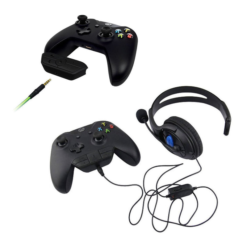 Chargez l&#39;image dans la visionneuse de la galerie, Xbox One - Headphone Controller Panel 3.5mm Adapter Game Controller Extension Hub - Polar Tech Australia
