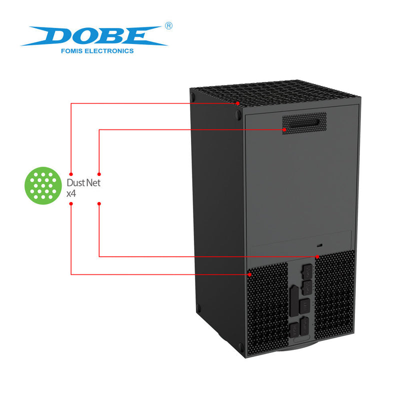 Chargez l&#39;image dans la visionneuse de la galerie, Xbox Series X 12 in 1 Anti-Dust Mesh and Port Cover Kit - Polar Tech Australia
