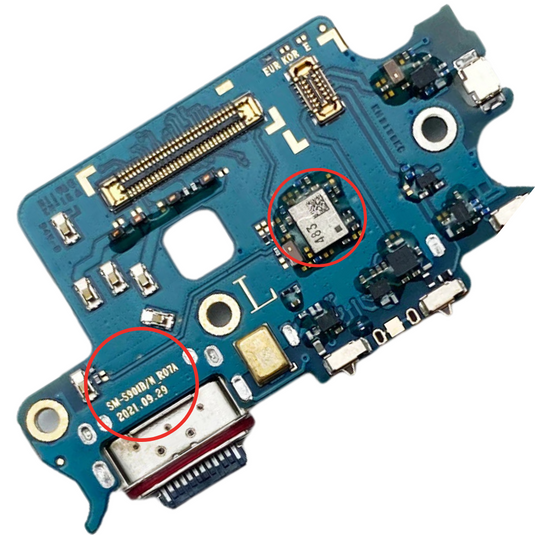 Samsung Galaxy S22 5G (SM-S901) Charging Port & Sim Reader & Mic Sub Board - Polar Tech Australia