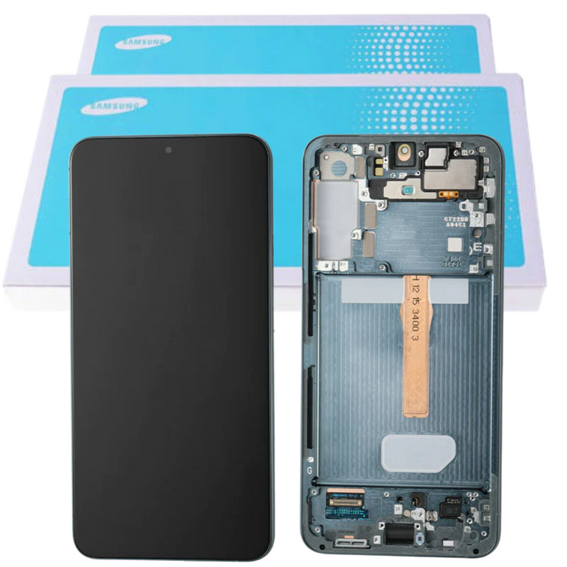 Cargue la imagen en el visor de la galería, [Samsung Service Pack] Samsung Galaxy S22 Plus (SM-S906) LCD Touch Digitizer Screen Assembly With Frame - Polar Tech Australia
