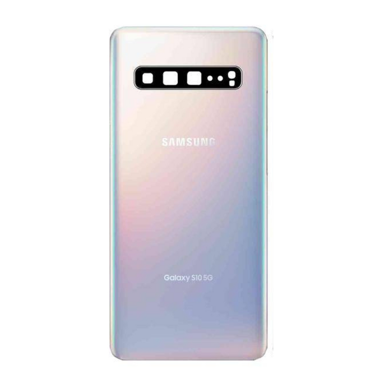 Cargue la imagen en el visor de la galería, [With Camera Lens] Samsung Galaxy S10 5G Back Glass Battery Cover (Built-in Adhesive) - Polar Tech Australia
