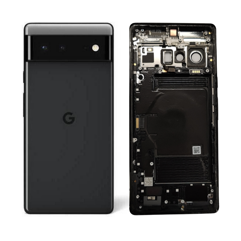 Cargue la imagen en el visor de la galería, Google Pixel 6 Pro (GLUOG) Rear Back Frame Housing Assembly With Camera Lens Buttons &amp; NFC Flex - Polar Tech Australia
