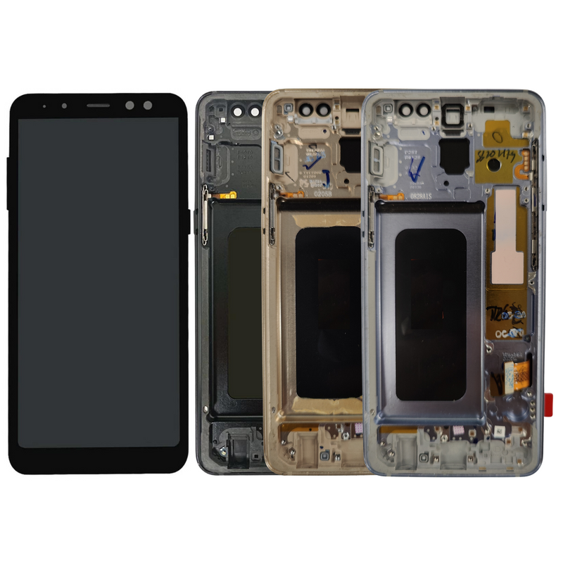 Cargue la imagen en el visor de la galería, [ORI][With Frame] Samsung Galaxy A8 2018 (A530) LCD Touch Digitizer Screen Assembly - Polar Tech Australia
